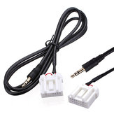 3.5mm Mini Jack AUX Audio MP3 Player Input Cable Adapter For Mazda